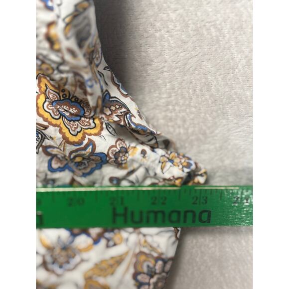 Lands‎ End Paisley Print Short Sleeve Shirt Traditional Fit Mens Medium - Picture 6 of 6